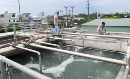 Wastewater industrial parks, industrial clusters